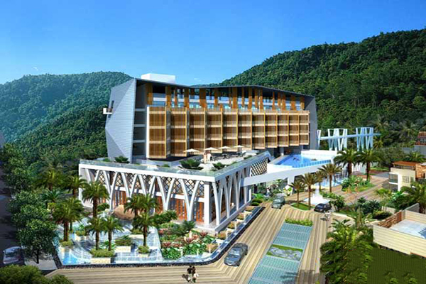 五指山水林溪项目少量房源在售中，均价15000元/㎡