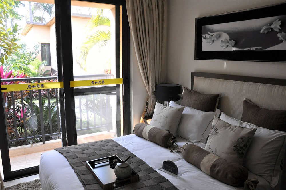 （在售）E户型 3房2厅2卫1厨 105㎡ 样板间：卧室