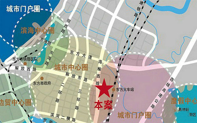 区位图