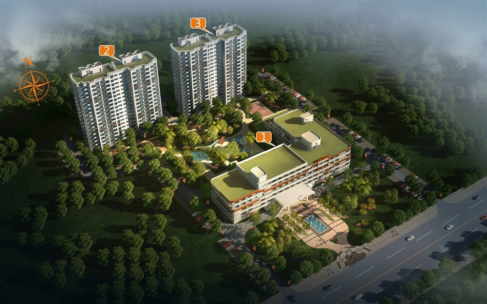 珠江澄品尾盘在售,1#剩余建面58㎡,65㎡,130㎡,带装修均价约10500元/㎡
