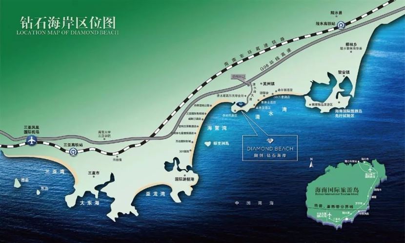 融创钻石海岸区位图 融创钻石海岸区位图