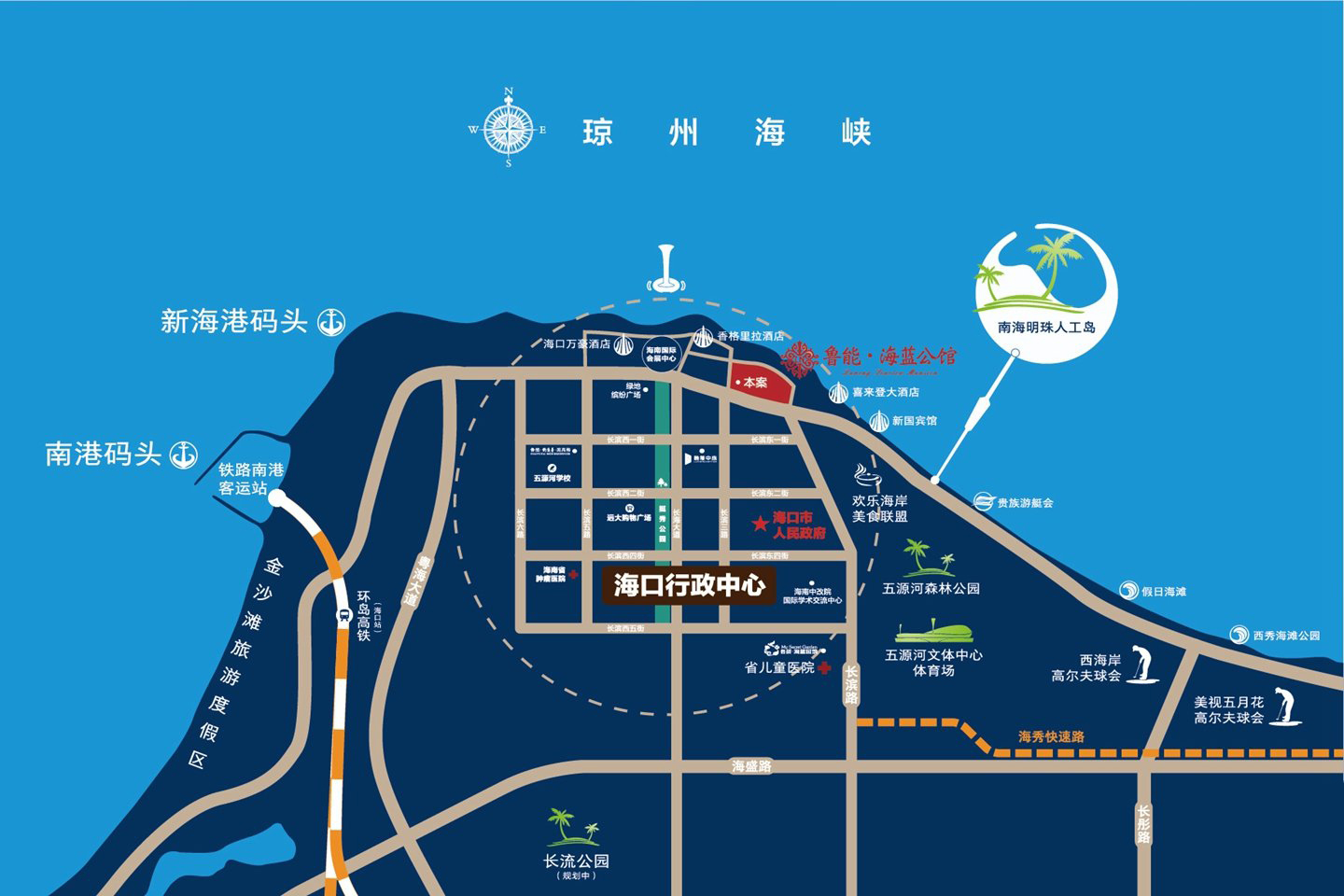区位图