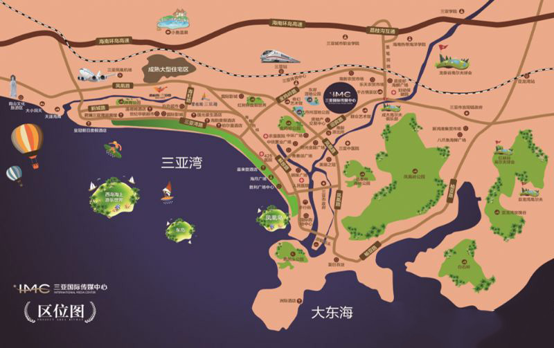 区位图
