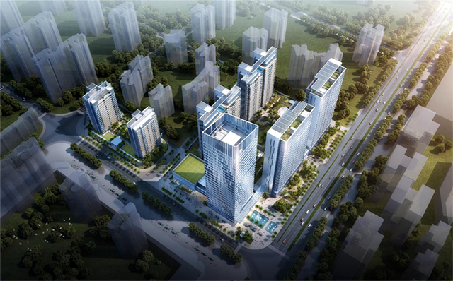 罗牛山玖悦台二期2#、3#楼为建面约282-310㎡住宅产品