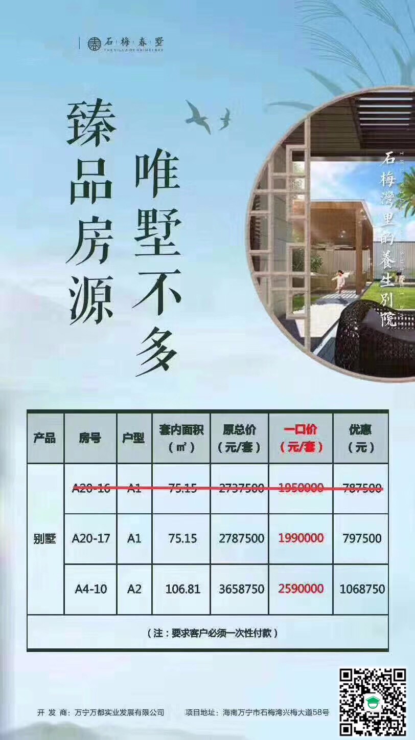 特价房源表 特价房源表