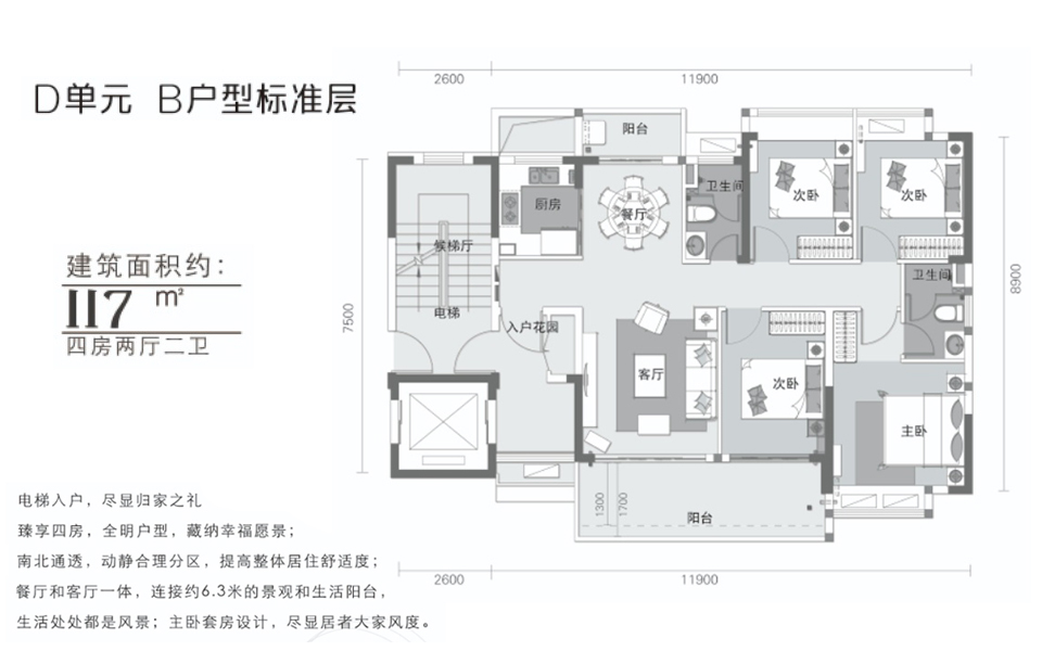 B户型-标准层