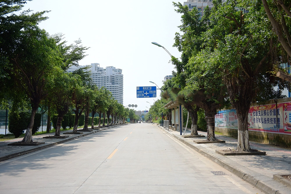小区周边道路