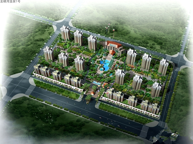 龙栖湾温泉1号现房在售,70年产权住宅