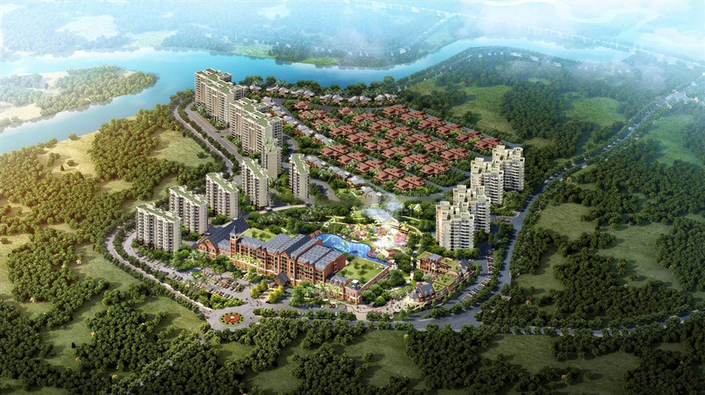 碧桂园美浪湾沙盘图