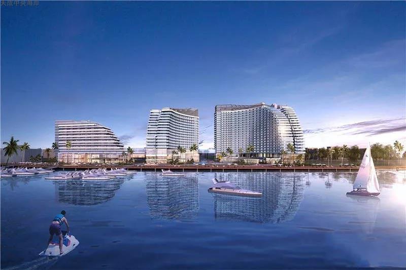 天成中央海岸效果图 天成中央海岸效果图