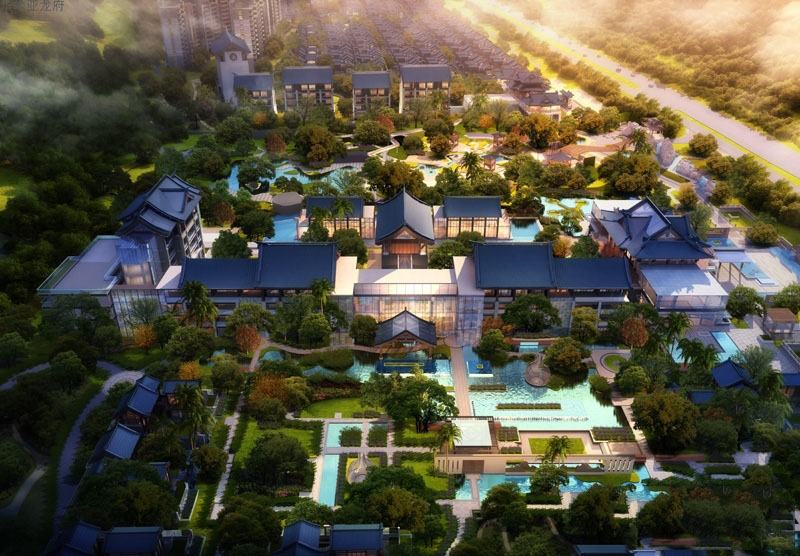 华皓亚龙府酒店效果图