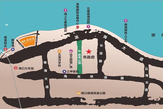 首开美墅湾区位图