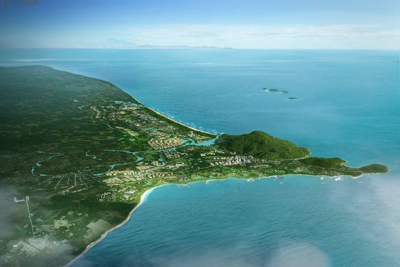 鲁能&middot;山海天效果图  .