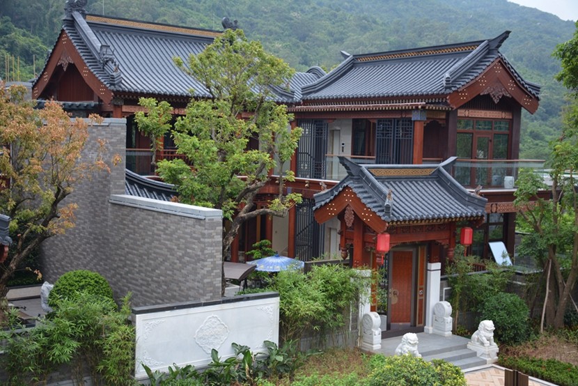 华皓亚龙府合院别墅外景 华皓亚龙府合院别墅外景