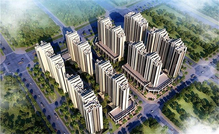 鲁能钓鱼台美高梅沙盘图