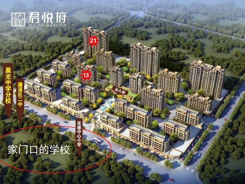君悦府鸟瞰图 君悦府鸟瞰图