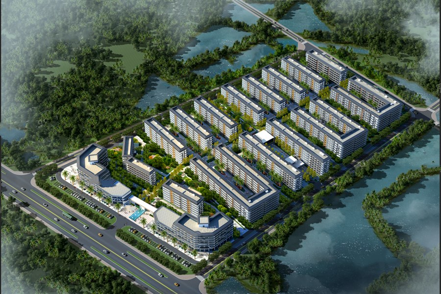 名门海宝湾沙盘图
