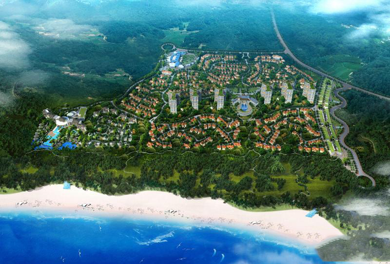 合景·月亮湾鸟瞰图 0
