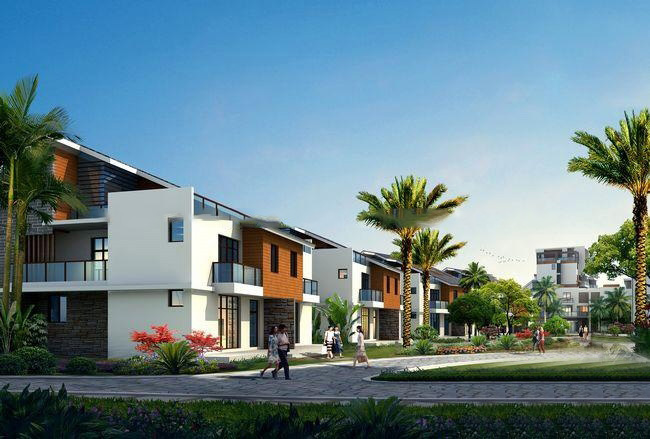 社区住宅效果图1