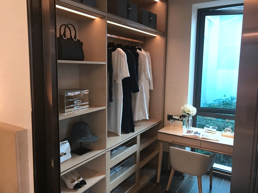 别墅A户型 3房2厅 78㎡样板间:衣橱