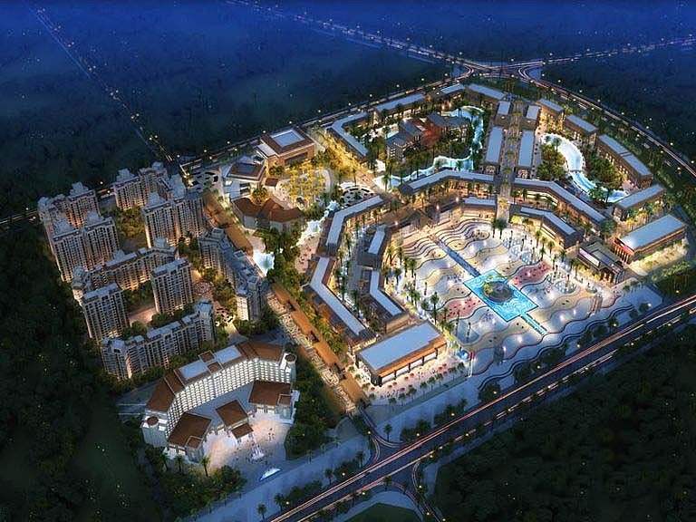 天合养生公馆鸟瞰图 天合养生公馆鸟瞰图