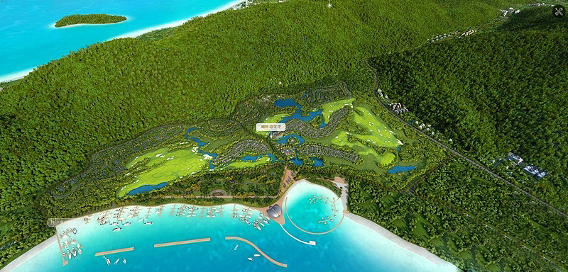 融创海棠湾沙盘图