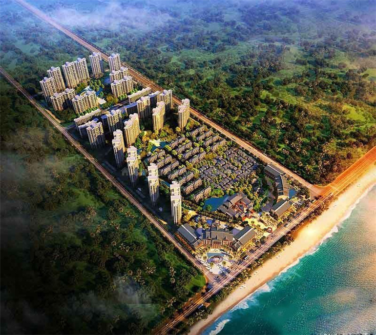 儋州海阳城多种类型房源在售