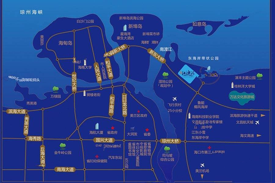 区位图