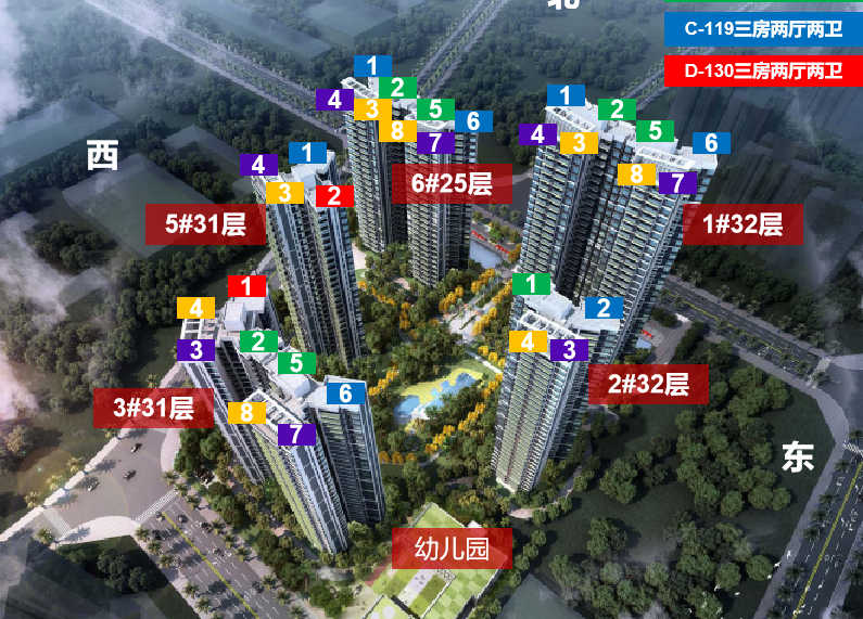 保利崖州湾沙盘图