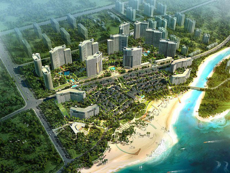 海东方沙盘图
