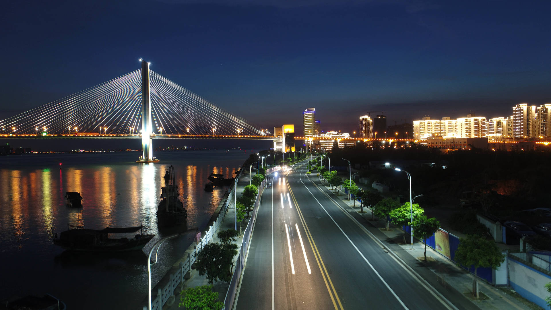海口夜景