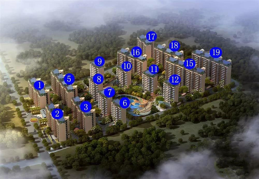 方大太阳城鸟瞰图 方大太阳城鸟瞰图