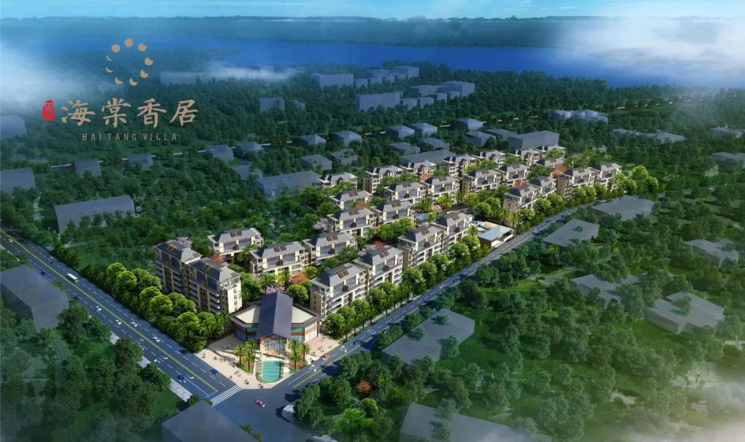 双大海棠香居立体、便利的交通,让生活、度假便捷