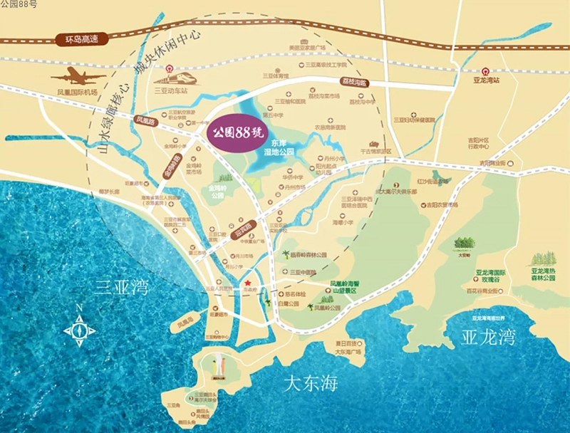 区位图