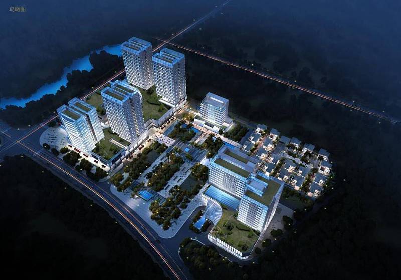 文昌庆龄文化广场 沙盘图