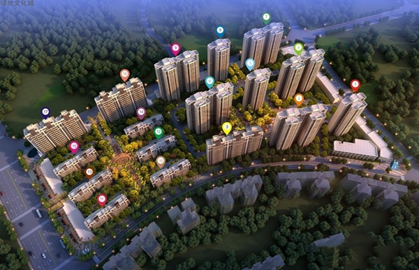 绿地文化城楼盘视频