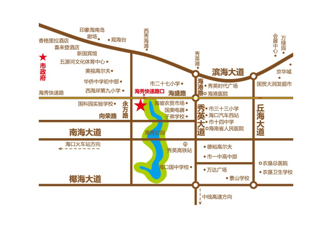 区位图