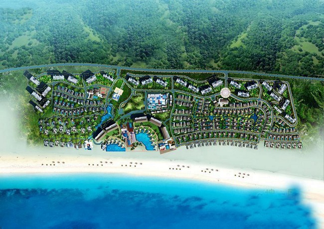 合景汀澜海岸鸟瞰图 合景汀澜海岸鸟瞰图