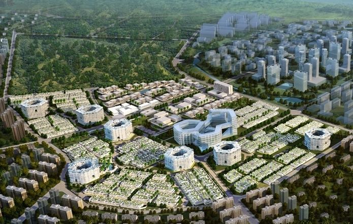 清水湾智汇城鸟瞰图 清水湾智汇城鸟瞰图