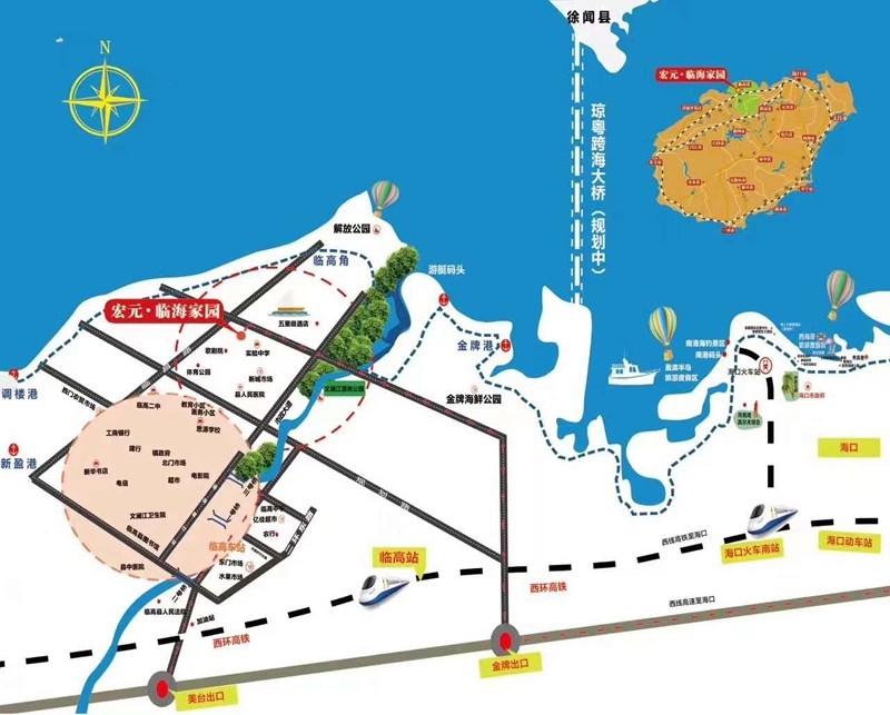临海家园区位图 临海家园区位图