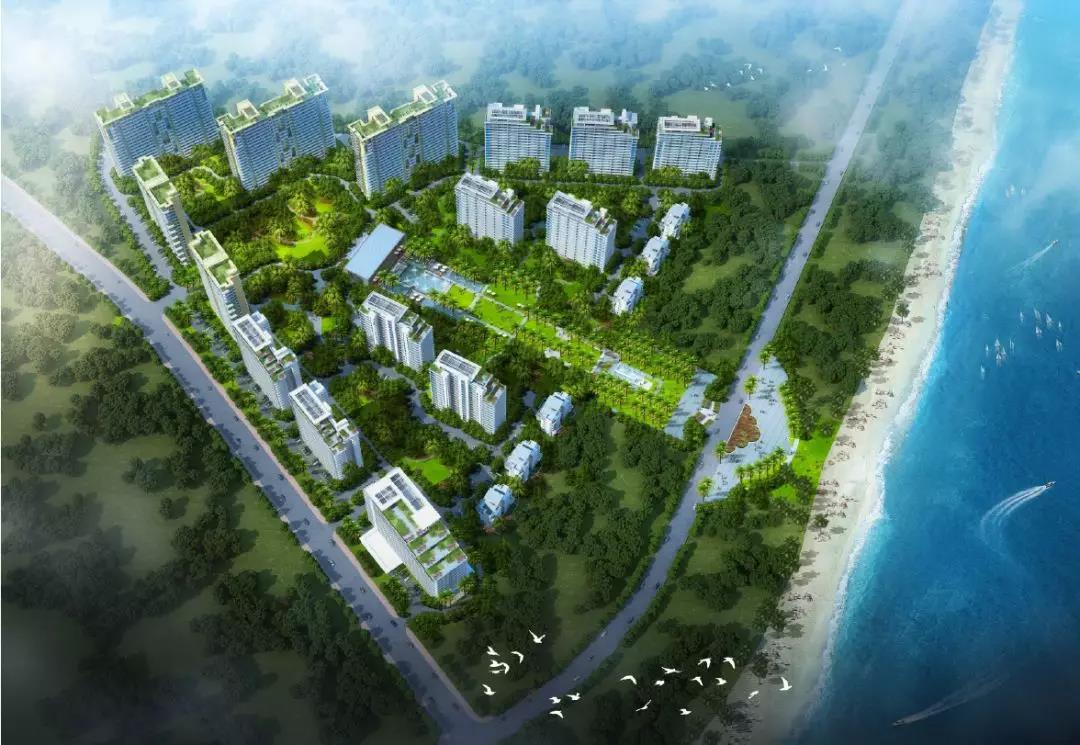 博鳌珊瑚湾在售户型建面56-100㎡1-2房、100㎡-200㎡跃层