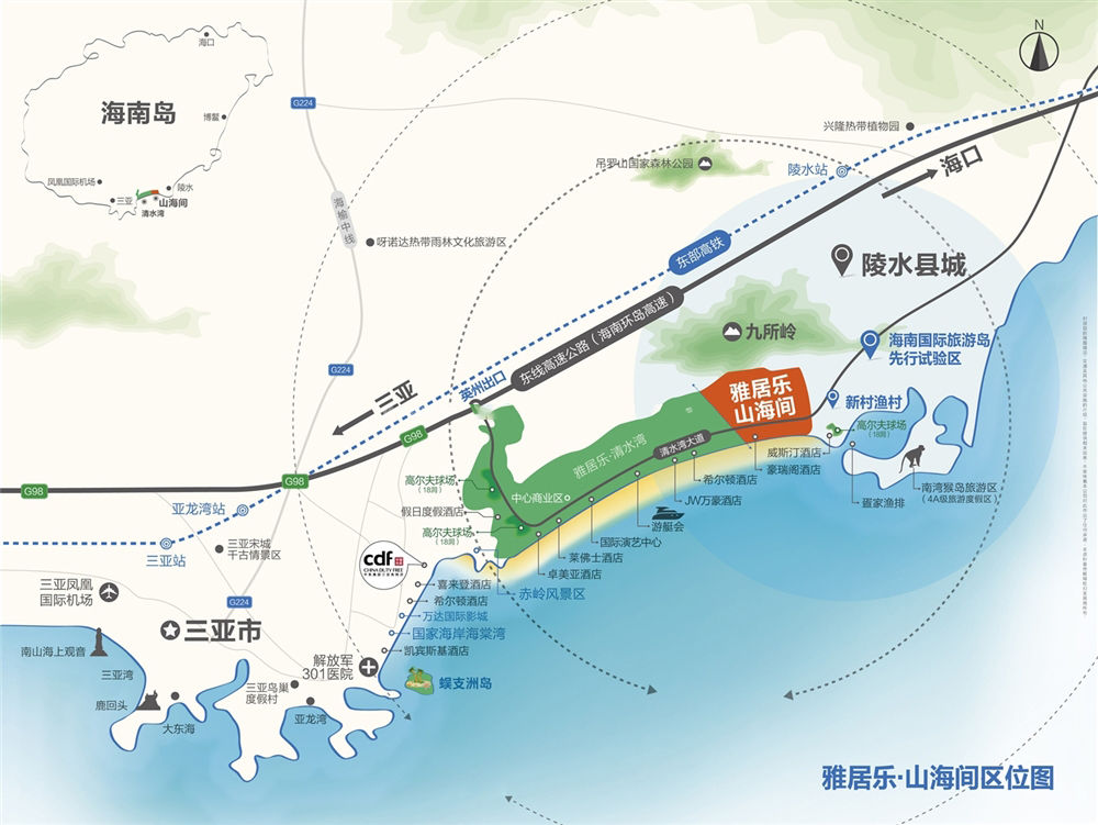 区位图