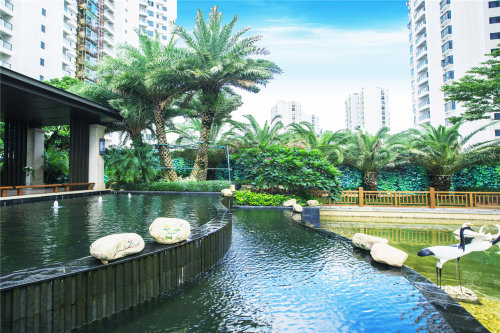项目园林实景图 项目园林实景图