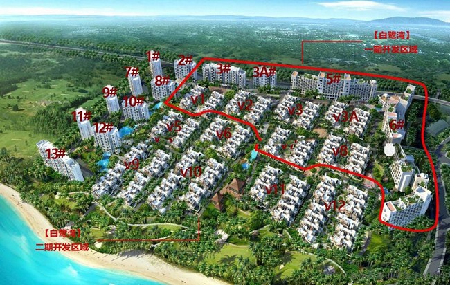 古盐田半岛海天鸟瞰图