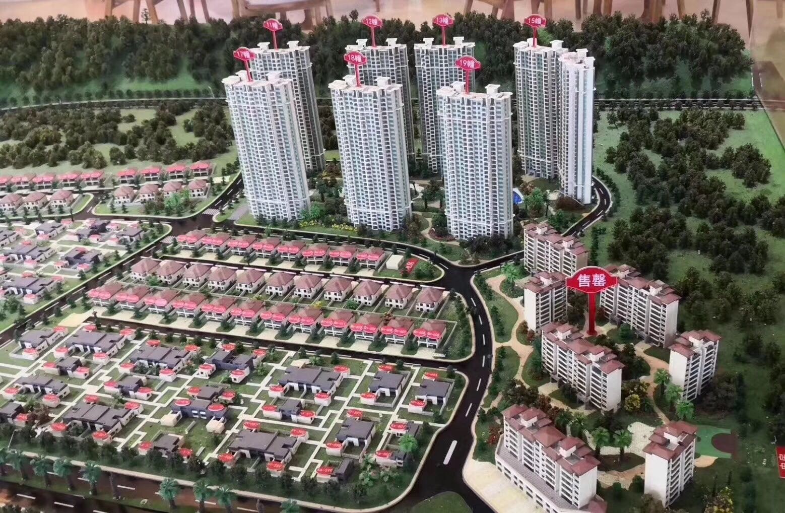 陵水清水湾高端住宅项目雅居乐云海泽月紧凑型3房户型欣赏