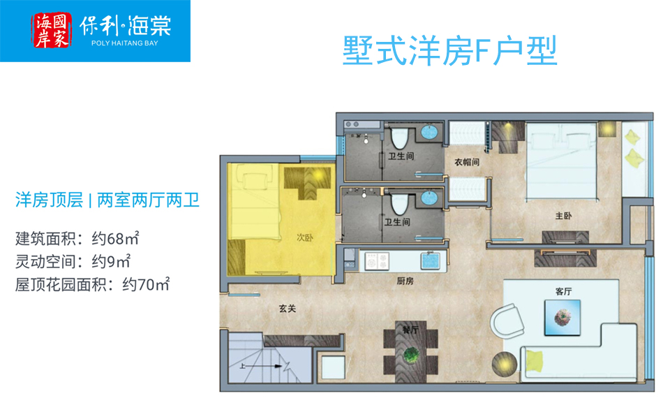 别墅洋房F户型 