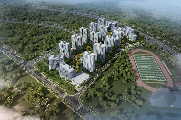 观澜湖上东二区板式住宅一梯一/两户