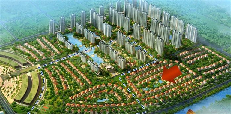 儋州恒大金碧天下,揽10万㎡欧式水系景观