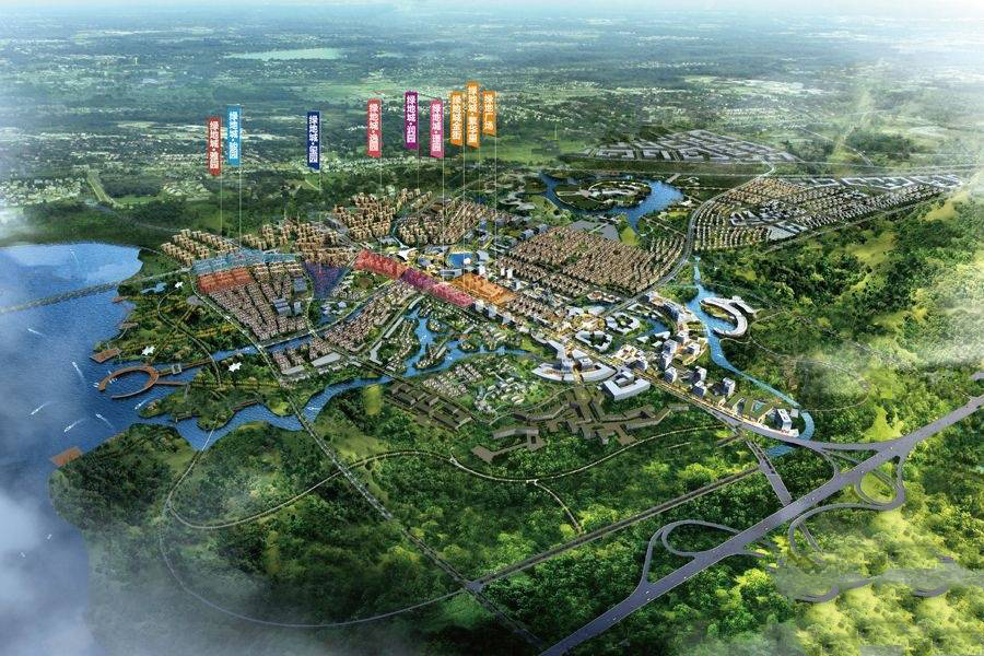 绿地城效果图