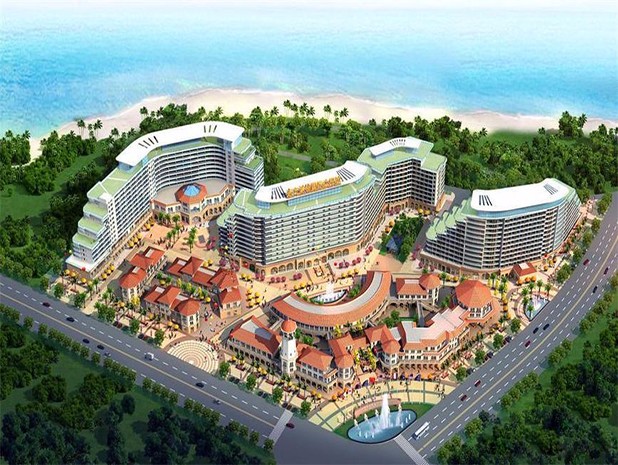 东方西海岸鸟瞰图 东方西海岸鸟瞰图